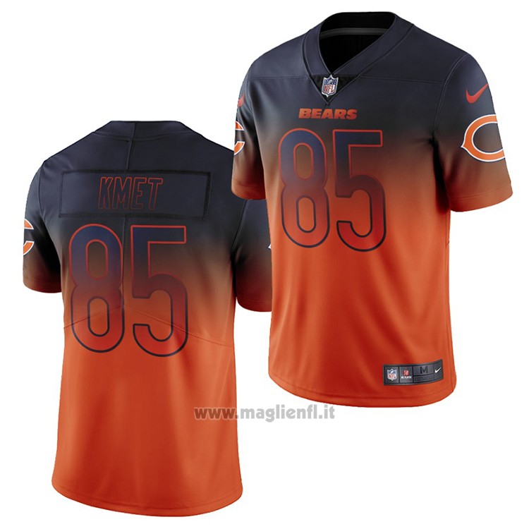 Maglia NFL Limited Chicago Bears Cole Kmet Ciudad Edition Arancione